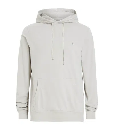 Allsaints Brace Over-the-head Hoodie In Gray