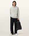 Allsaints Brace Pullover Ramskull Hoodie, In Gray