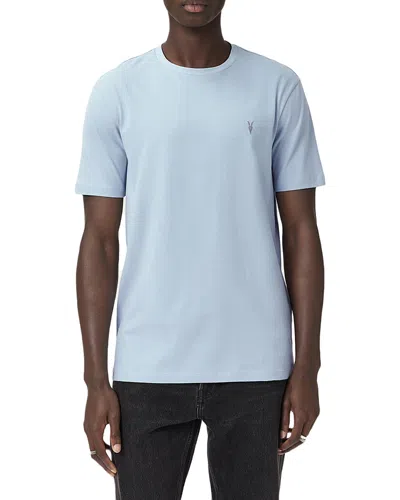 Allsaints Brace Cotton T-shirt In Blue