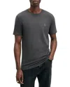 Allsaints Brace Tee In Carter Grey