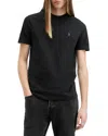 Allsaints Brace Tee In Jet Black