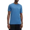 Allsaints Brace Tonic Slim Fit Cotton T-shirt In Atlantic Blue