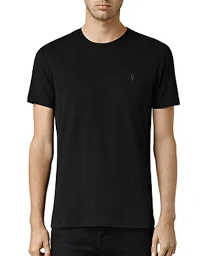Allsaints Organic And Recycled Cotton Dexter T-shirt In Black