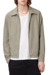 Allsaints Bradner Regular Fit Trucker Jacket In Baked Brown