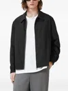 Allsaints Bradner Regular Fit Trucker Jacket In Black