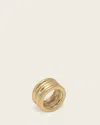 Allsaints Brass Janna Ring In Gold