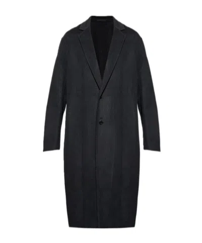 Allsaints Brax Wool Coat In Black