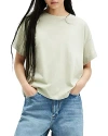 Allsaints Briar Tee In Muted Green