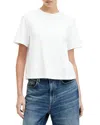 Allsaints Briar Crewneck Cotton T-shirt In White