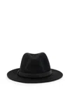Allsaints Bronson Fedora In Black