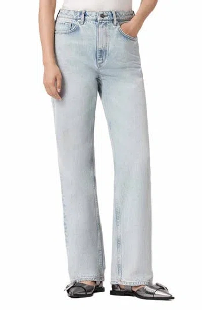 Allsaints Brooklyn Jeans In Snow Indigo Blue