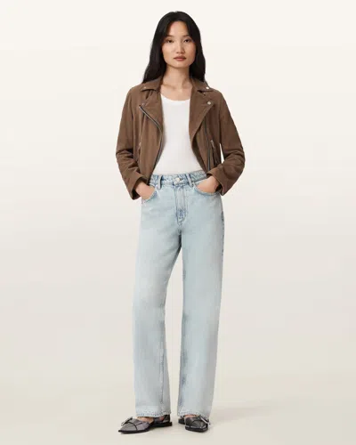 Allsaints Brooklyn Straight Leg Jeans