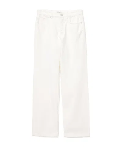 Allsaints Brooklyn Wide-leg Jeans In White