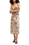 Allsaints Bryony Carmina Dress In Sesame Beige