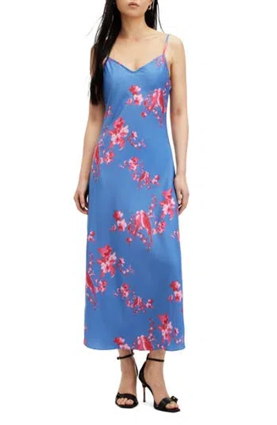 Allsaints Bryony Iona Floral Print Slipdress