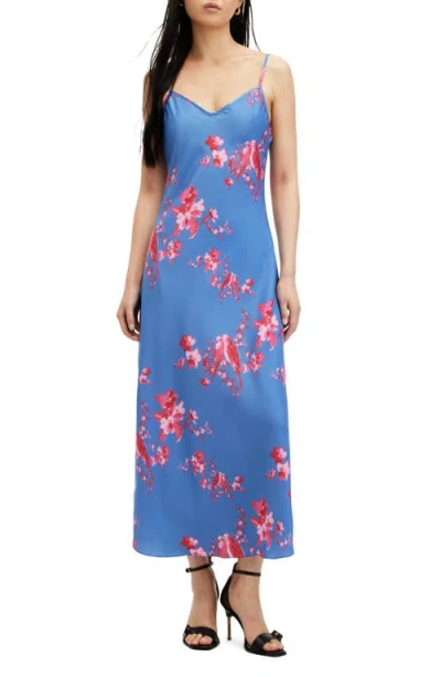ALLSAINTS ALLSAINTS BRYONY IONA FLORAL PRINT SLIPDRESS