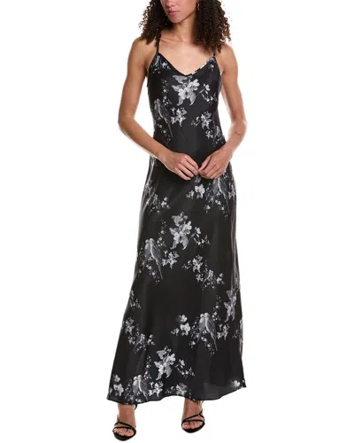 Allsaints Bryony Iona Maxi Dress In Black
