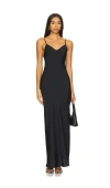Allsaints Bryony Maxi Dress In 블랙