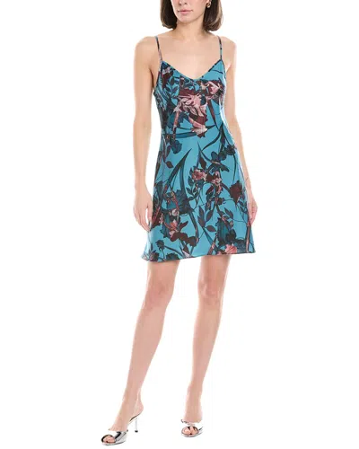 Allsaints Bryony Mini Dress In Blue