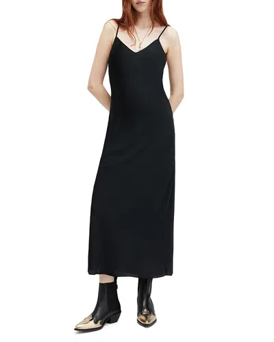 Allsaints Bryony Sleeveless Dress In Black