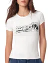 Allsaints Burnout Stevie Tee In White