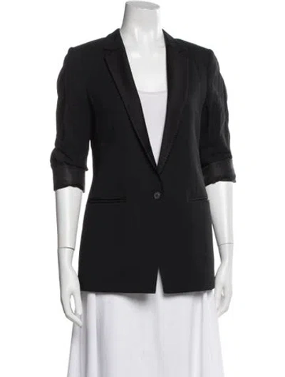 Pre-owned Allsaints Calia Blazer In Gray