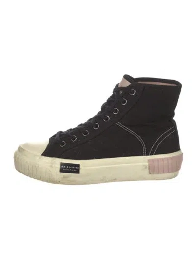 Pre-owned Allsaints Canvas Sneakers In Multi