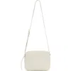 Allsaints Captain Square Crossbody Bag In Pampas White