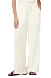 Allsaints Womens Caramin Crinkled-texture Woven Trousers Gardenia Cream In Gardenia Cream