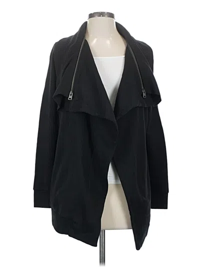 Pre-owned Allsaints Cardigan Sweater In Black