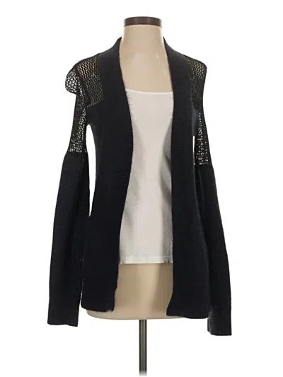Pre-owned Allsaints Cardigan Sweater In Black