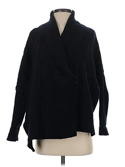 Pre-owned Allsaints Cardigan Sweater In Black