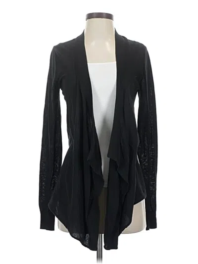 Pre-owned Allsaints Cardigan Sweater In Black