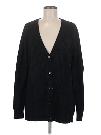 Pre-owned Allsaints Cardigan Sweater In Black