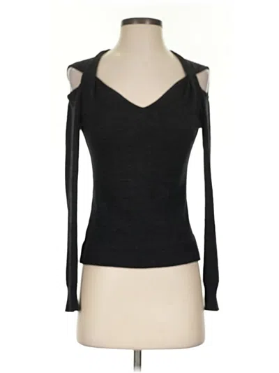 Pre-owned Allsaints Cardigan Sweater In Black