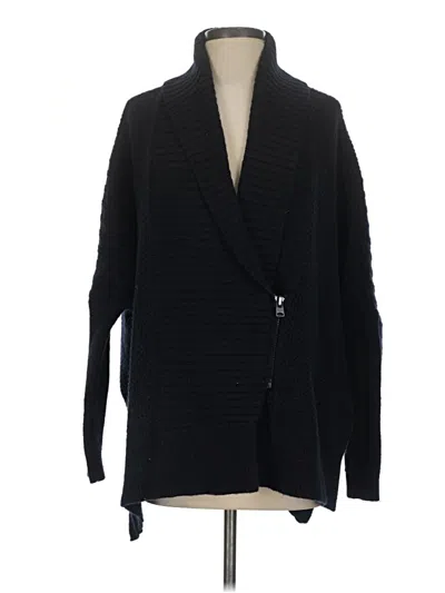 Pre-owned Allsaints Cardigan Sweater In Black
