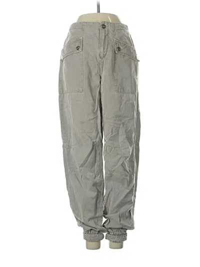 Pre-owned Allsaints Cargo Pants In Gray