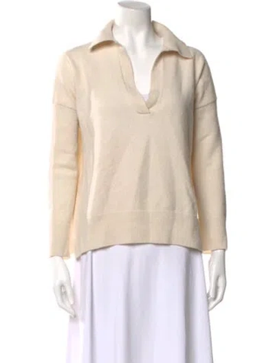 Pre-owned Allsaints Cashmere Cowl Neck Sweater In Neutral