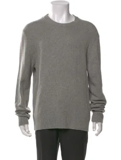 Pre-owned Allsaints Cashmere Crew Neck Pullover In Grey
