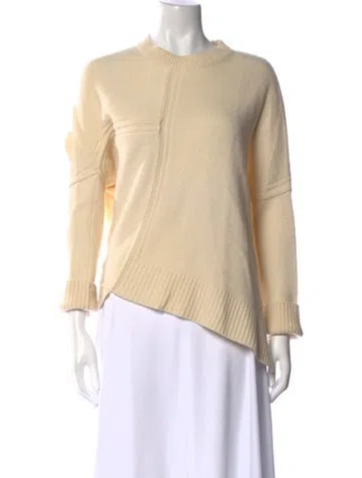 Pre-owned Allsaints Cashmere Crew Neck Sweater In Neutral