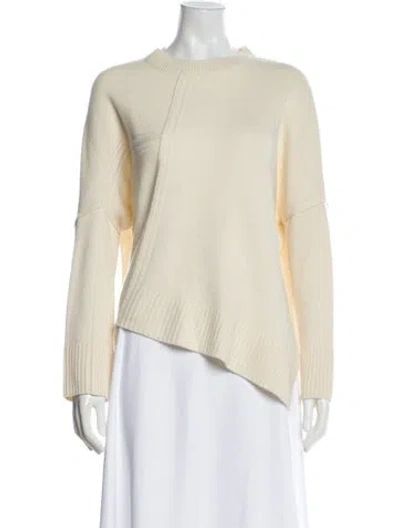 Pre-owned Allsaints Cashmere Crew Neck Sweater In Neutral
