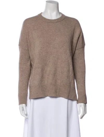 Pre-owned Allsaints Cashmere Crew Neck Sweater In Neutral