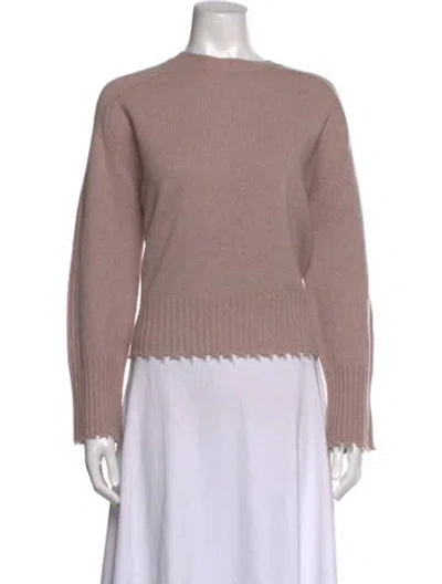 Pre-owned Allsaints Cashmere Crew Neck Sweater In Neutrals