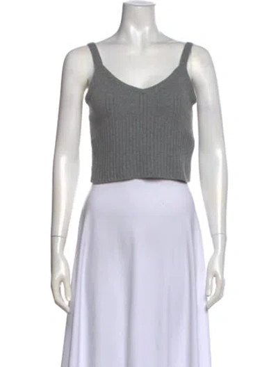 Pre-owned Allsaints Cashmere Scoop Neck Sweater In Black