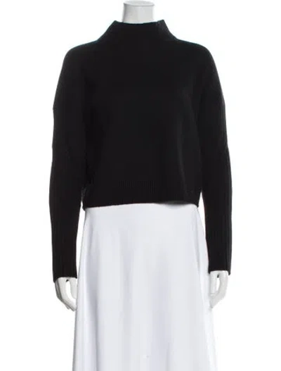 Pre-owned Allsaints Cashmere Turtleneck Sweater In Purple