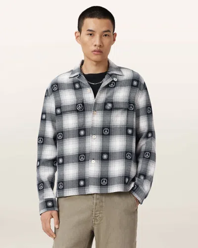 ALLSAINTS ALLSAINTS CASTOR LONG SLEEVE CHECK SHIRT,