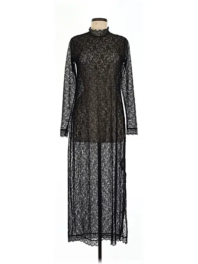 Pre-owned Allsaints Casual Dress In Black