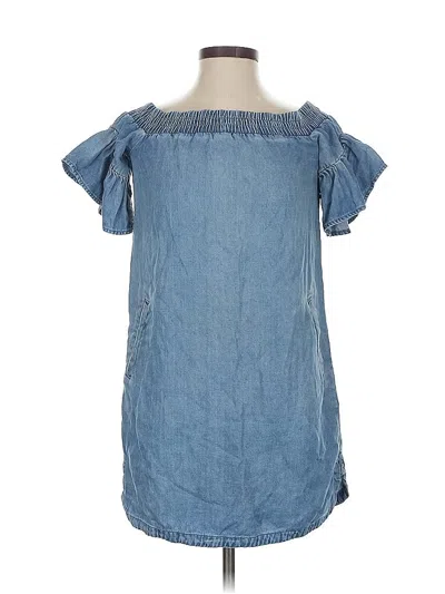 Pre-owned Allsaints Casual Dress In Blue