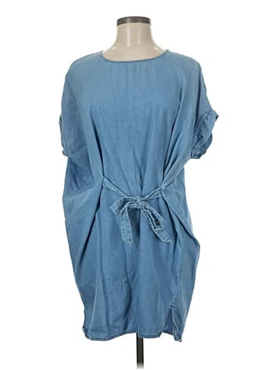 Pre-owned Allsaints Casual Dress In Blue