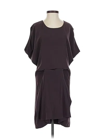 Pre-owned Allsaints Casual Dress In Brown